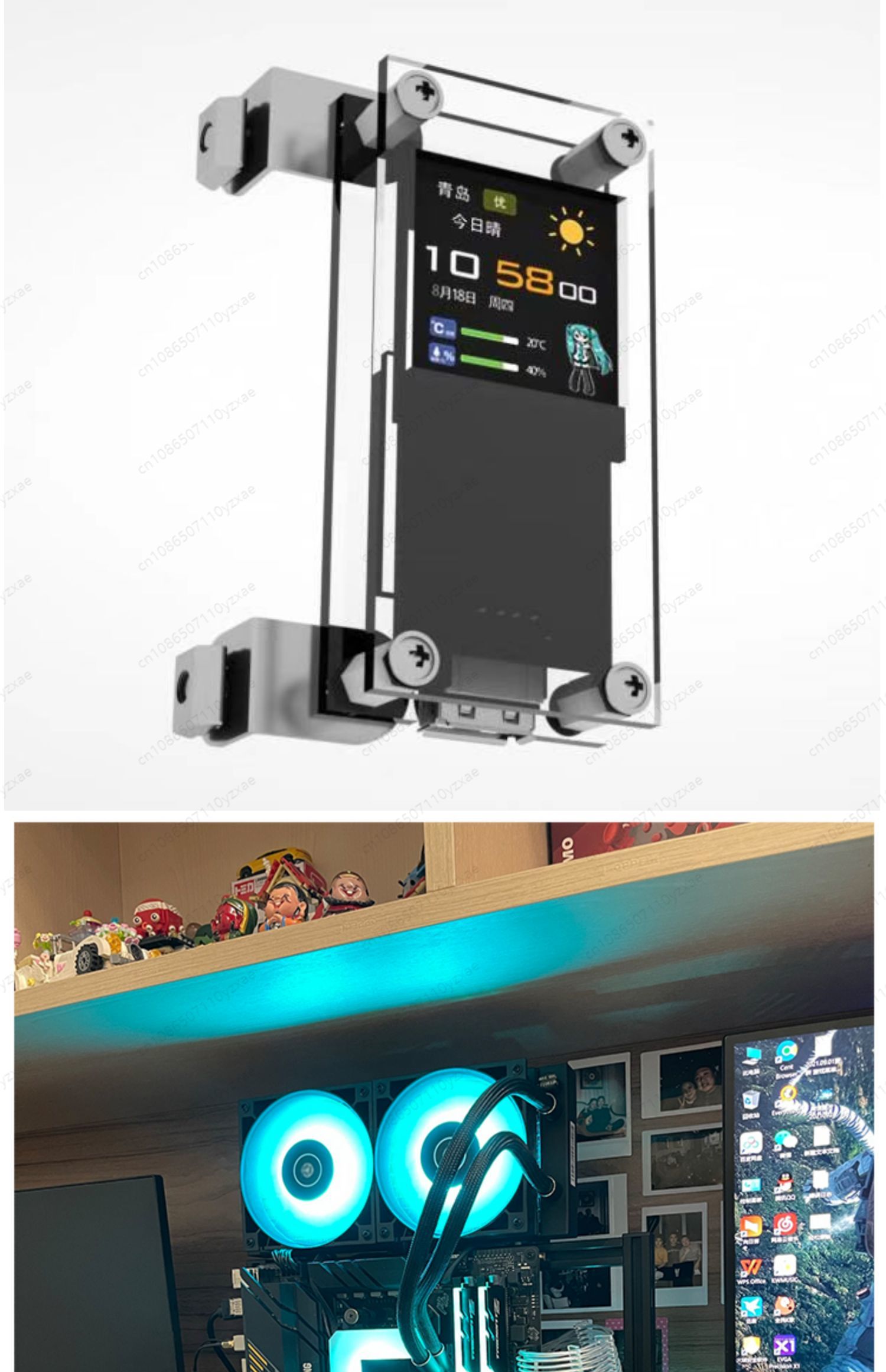Mini banc de test portable tou - Aluminum Open Frame Test Bench Water Cooling avis et prix